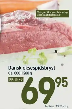 REMA 1000 Friland oksespidsbryst tilbud