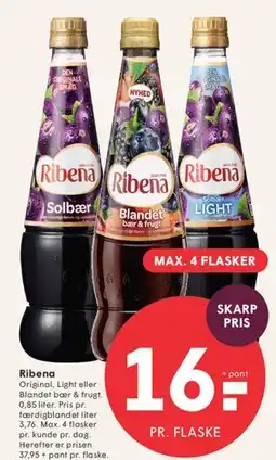 SPAR Ribena tilbud