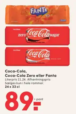 SPAR Coca-Cola, Coca-Cola Zero eller Fanta tilbud