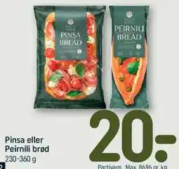 REMA 1000 Pinsa eller Peirinni brød tilbud