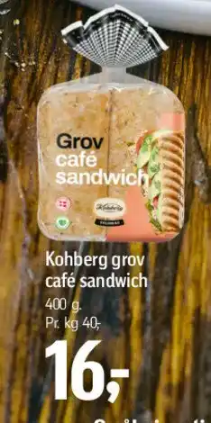 Føtex Grov café sandwich tilbud