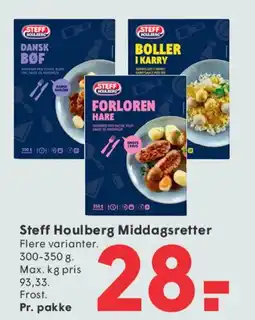 SPAR Steff Houlberg Middagsretter tilbud