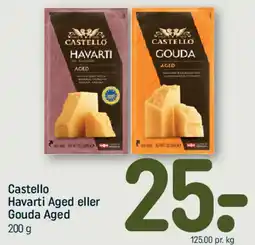 REMA 1000 Castello Havarti Aged eller Gouda Aged tilbud
