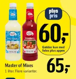 Føtex Master of Mixes tilbud