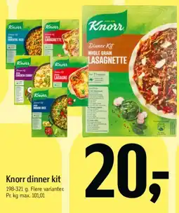 Føtex Knorr dinner kit tilbud