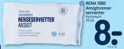 REMA 1000 REMA 1000 Ansigtsrenseservietter tilbud
