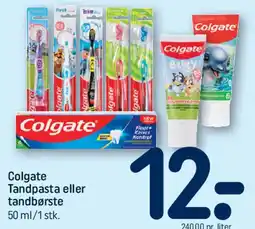 REMA 1000 Colgate Tandpasta eller tandbørste tilbud