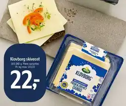 Føtex Klovborg skiveost tilbud