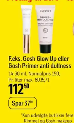 Føtex Gosh Glow Up eller Gosh Primer tilbud