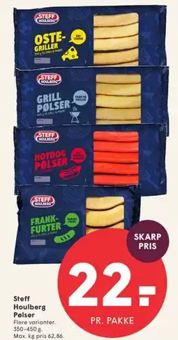 SPAR Steff Houlberg Pølser tilbud