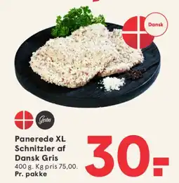 SPAR Panerede XL Schnitzler af Dansk Gris tilbud