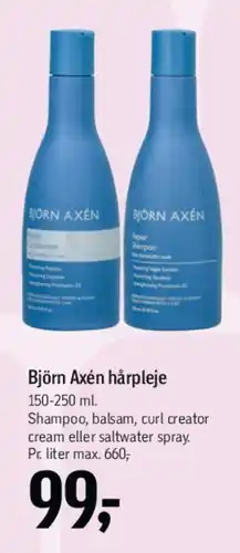 Føtex Björn Axén hårpleje tilbud