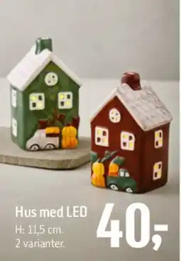 Føtex Hus med LED tilbud