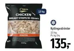 Føtex Chicken breast strips (Kyllingestrimler) 2.5 kg tilbud