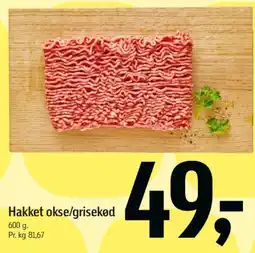 Føtex Hakket okse/grisekød tilbud