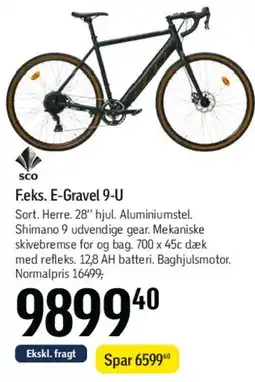Føtex F.eks. E-Gravel 9-U tilbud
