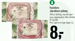 Føtex Familien Jacobsen pålæg tilbud