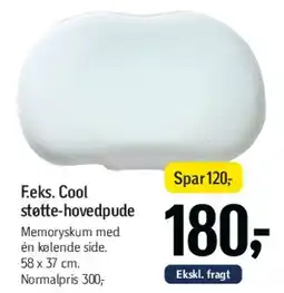 Føtex F.eks. Cool støtte-hovedpude tilbud