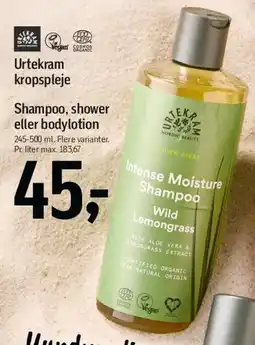 Føtex Urtekram Intense Moisture Shampoo tilbud