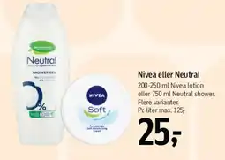 Føtex Nivea eller Neutral tilbud