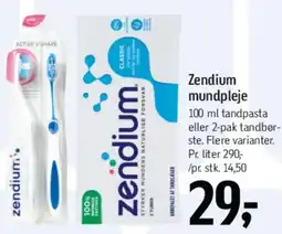 Føtex Zendium mundpleje tilbud