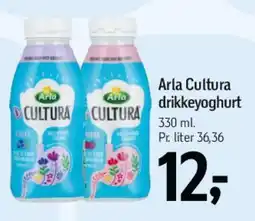 Føtex Arla Cultura drikkeyoghurt tilbud