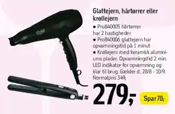 Føtex Glattejern, hårtørrer eller krøllejern tilbud