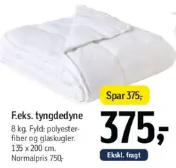 Føtex F.eks. tyngdedyne tilbud