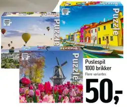Føtex Puslespil, 1000 brikker tilbud