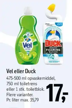 Føtex Vel eller Duck tilbud
