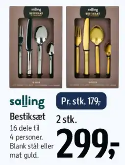 Føtex Salling Bestiksett tilbud
