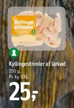 Føtex Kyllingestrimler af lårkød tilbud