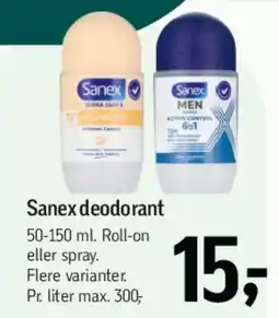 Føtex Sanex deodorant tilbud