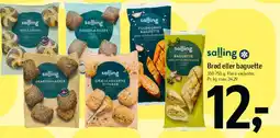 Føtex salling Brød eller baguette tilbud