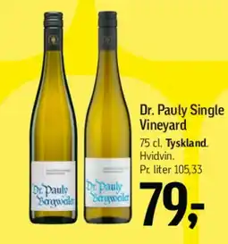 Føtex Dr. Pauly Single Vineyard tilbud