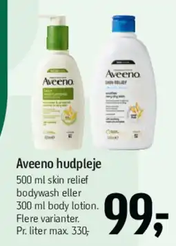 Føtex Aveeno hudpleje tilbud