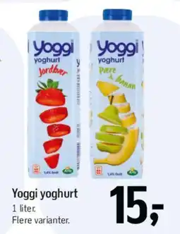 Føtex Yoggi yoghurt tilbud