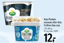 Føtex Arla Protein mousse / Arla Cultura top cup tilbud