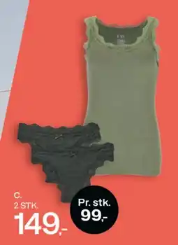 Føtex Undertrøje eller 2-pak trusser tilbud