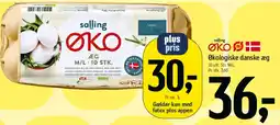 Føtex Økologiske danske æg tilbud