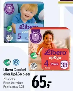 Føtex Libero bleer (Comfort / Up&Go) tilbud