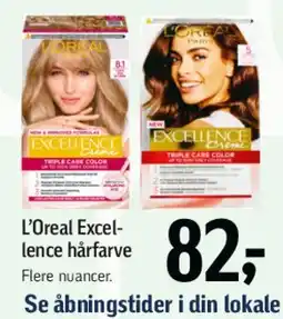 Føtex L'Oreal Excellence hårfarve tilbud