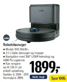 Føtex Robotstøvsuger tilbud