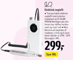 Føtex Elektrisk neglefil tilbud