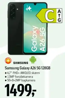 Føtex Samsung Galaxy A26 5G 128GB tilbud