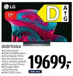 Føtex LG OLED77C65LA 77 tilbud