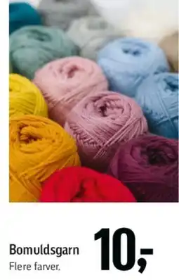 Føtex Bomuldsgarn tilbud