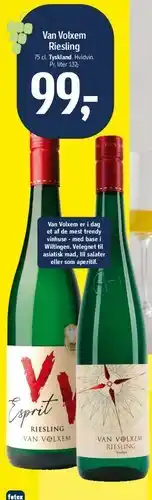 Føtex Van Volxem Riesling tilbud