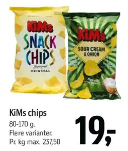 Føtex KiMs chips tilbud