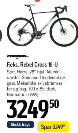 Føtex F.eks. Rebel Cross 16-U tilbud